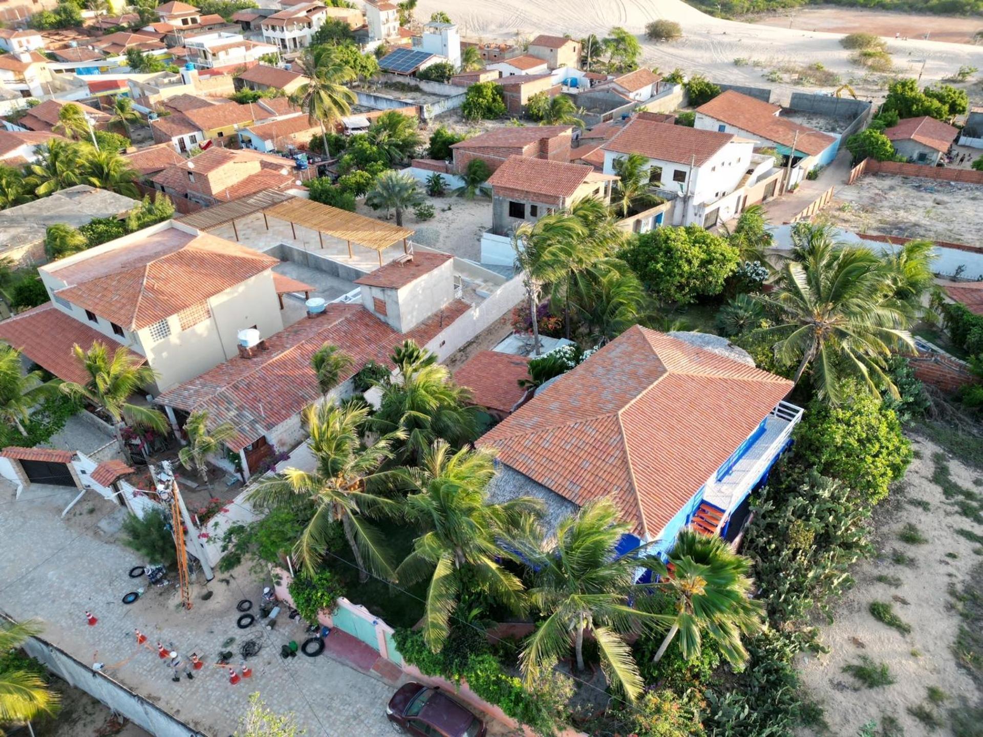 Charming Blue House With Kitchen Parking And Garden Villa Canoa Quebrada Exterior photo